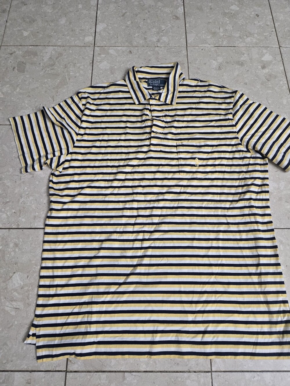 Men's Polo Ralph Lauren Stripe Shirt - Large